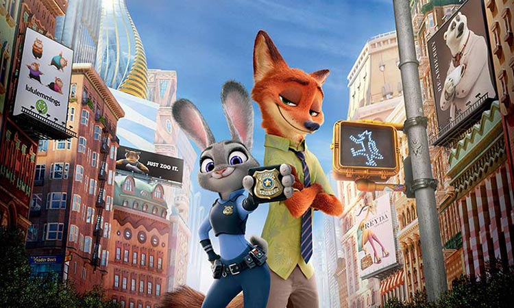 پوستر کاغذ دیواری Zootopia