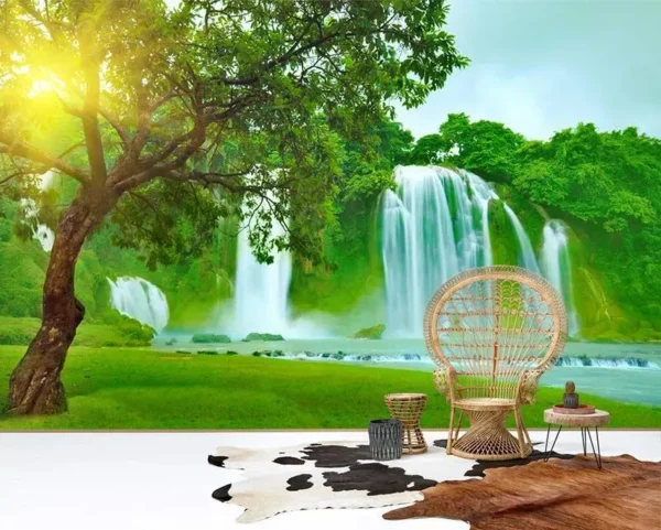 پوستر کاغذ دیواری آبشار - Image 2