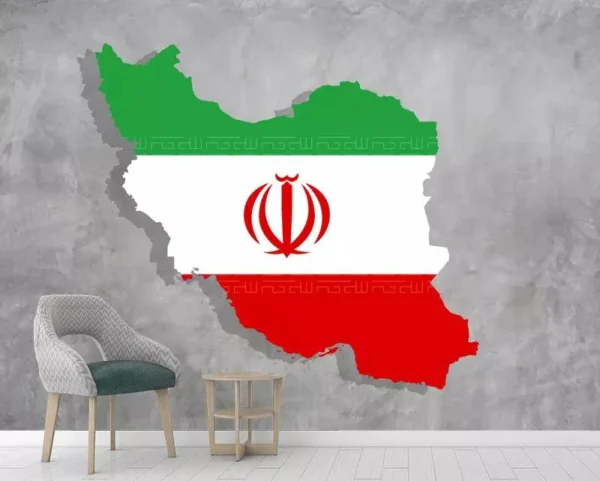 پوستر کاغذ دیواری نقشه ایران - Image 2
