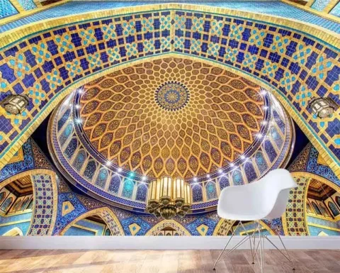 پوستر دیواری گنبد آبی