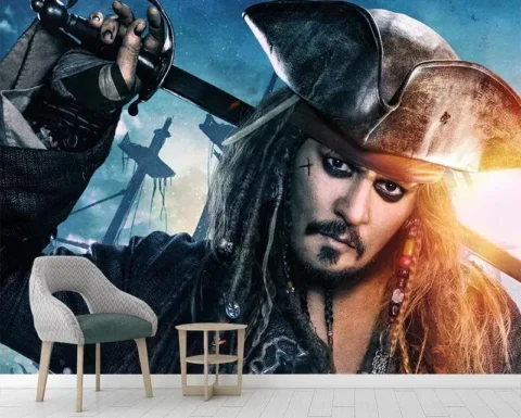 پوستر دیواری فیلم JACK SPARROW