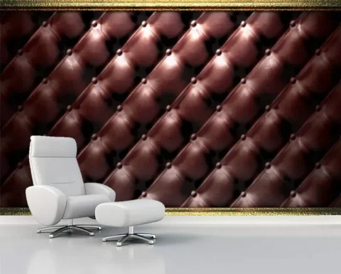 پوستر دیواری طرح چرم لمسه