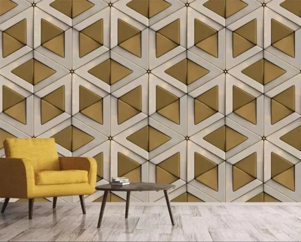 پوستر دیواری طرح کاشی سه بعدی - Image 2