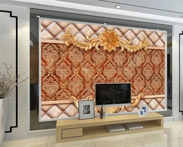 پوستر دیواری زمینه چرم - Image 2