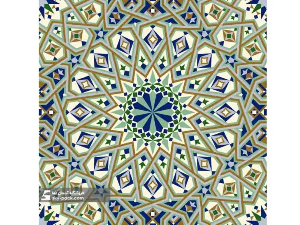 آسمان مجازی طرح اسلیمی و اسلامی - Image 2
