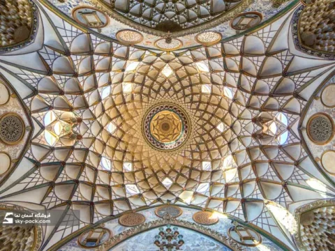 آسمان مجازی سنتی-بازار کاشان