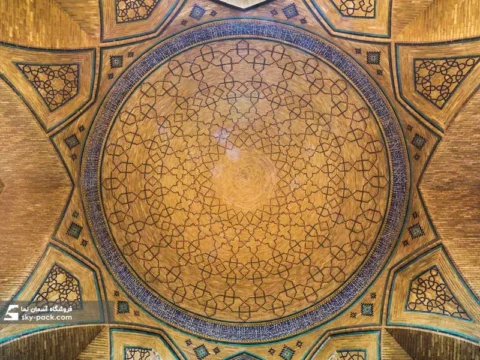 آسمان مجازی گنبد آجری