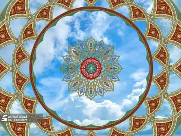 آسمان با طرح الگوی زیبای ایرانی - Image 2