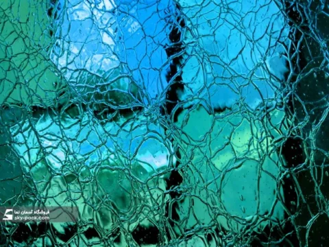 آسمان مجازی طرح شیشه یخ زده