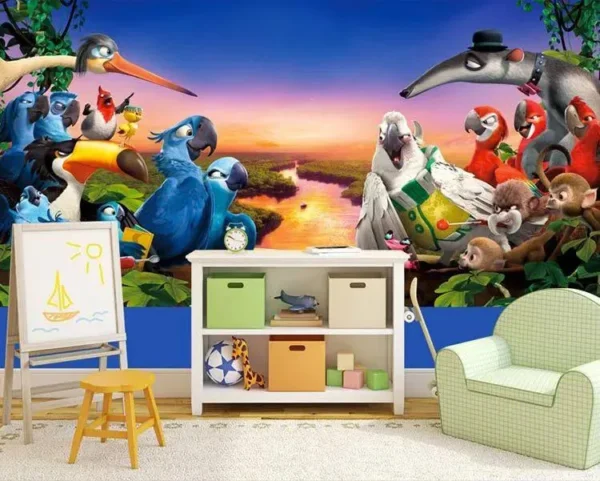 پوستر کاغذ دیواری کارتون RIO - Image 2