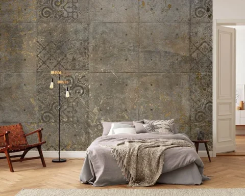 پوستر دیواری پتینه مناسب اتاق خواب
