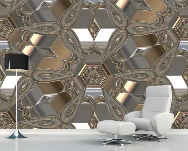 پوستر دیواری طرح هندسی - Image 2