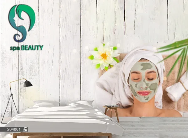 کاغذ دیواری کلینیک زیبایی و اسپا - Image 2