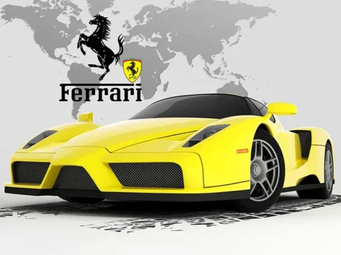 پوستر دیواری ماشین فراری
