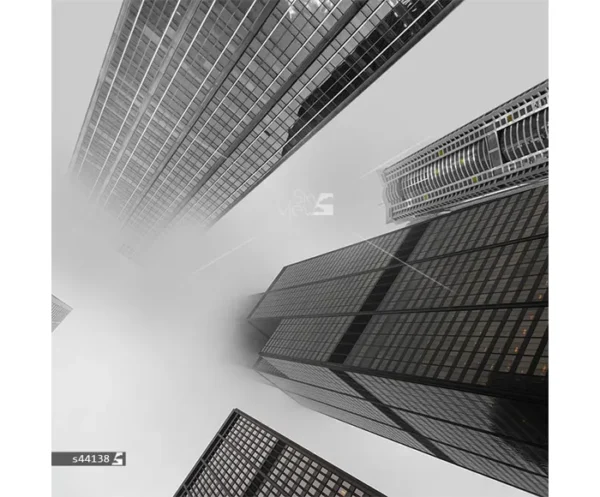 ساختمان ها در مه - Image 2
