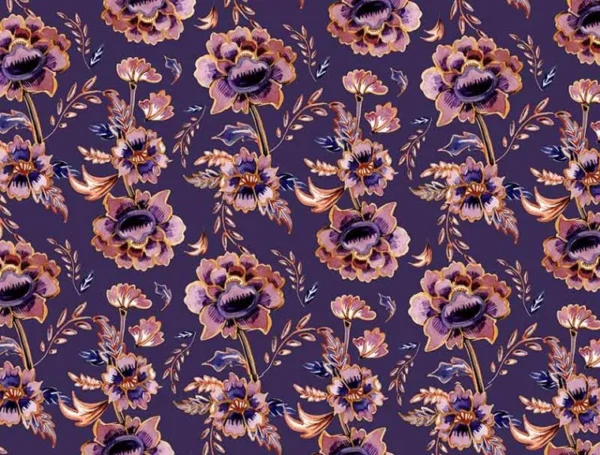 کاغذ دیواری سه بعدی گلدار - Image 2
