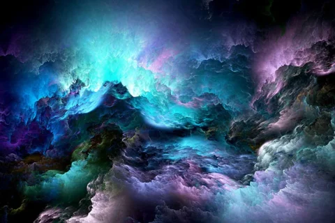 تابلو نقاشی طرح  هنر آبرنگ