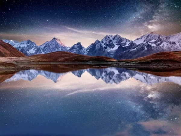 پوستر دیواری طبیعت کوهستان بهشت - Image 2