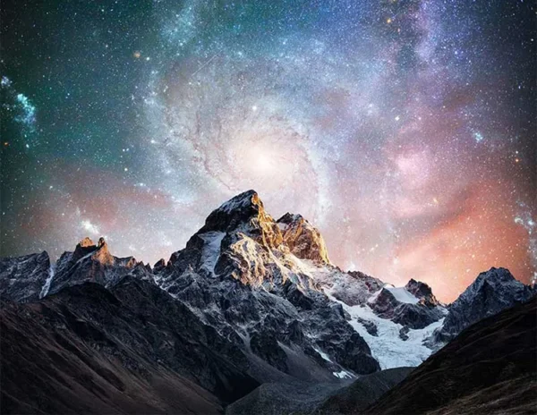 پوستر دیواری سه بعدی طبیعت کوهستان - Image 2