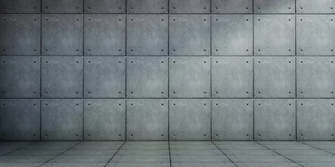 پوستر سه بعدی دیوار سیمانی