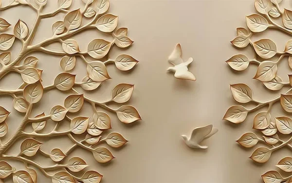 پوستر سه بعدی برگ برجسته - Image 3