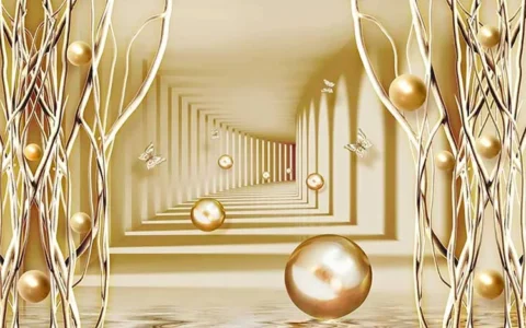 پوستر دیواری سه بعدی عمق دار