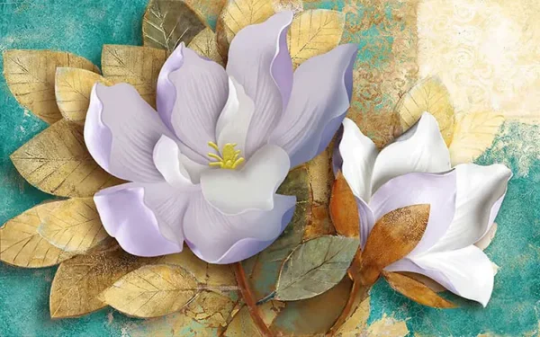 پوستر سه بعدی نمایش گل - Image 2