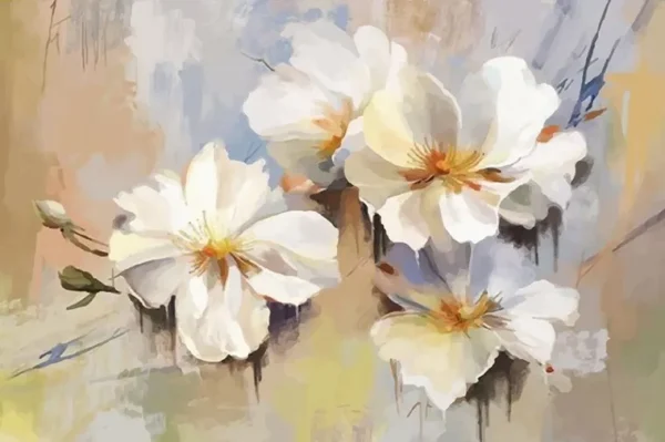پوستر دیواری سه بعدی آبرنگ و نقاشی - Image 2