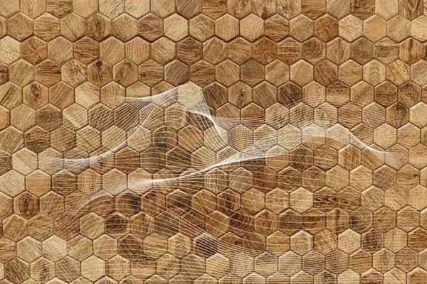پوستر دیواری موج هندسی - Image 2