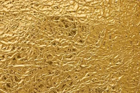 پوستر دیواری ساده طرح بافت طلایی