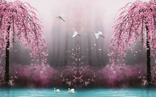 پوستر دیواری سه بعدی بهشت - Image 2