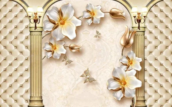 پوستردیواری کلاسیک سه بعدی - Image 2