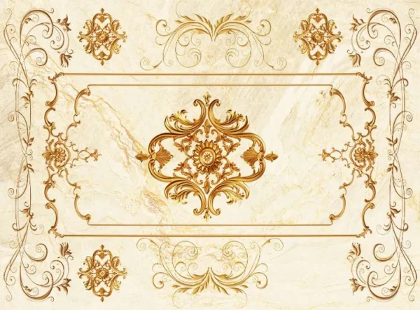 کاغذ دیواری سه بعدی کلاسیک - Image 2