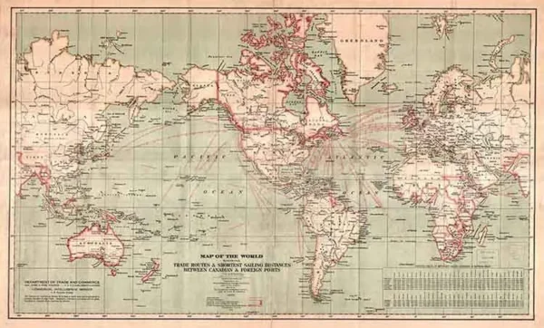 پوستر دیواری map of the world - Image 2