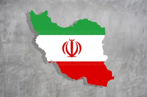 پوستر کاغذ دیواری نقشه ایران