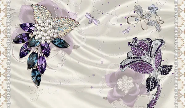 کاغذ دیواری سه بعدی مناسب پشت تلویزیون - Image 2