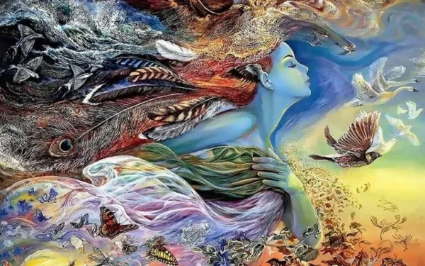 پوستر دیواری هنری مادر زمین - Image 2