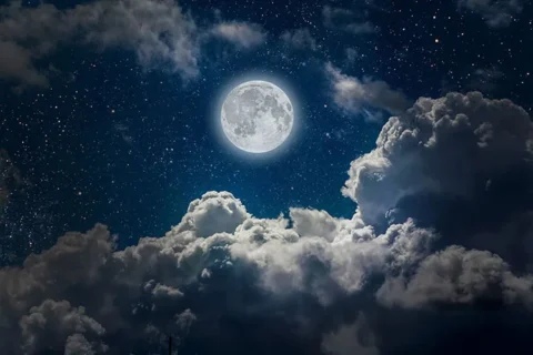 پوستر کاغذ دیواری آسمان شب