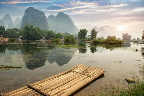 پوستر کاغذ دیواری غروب