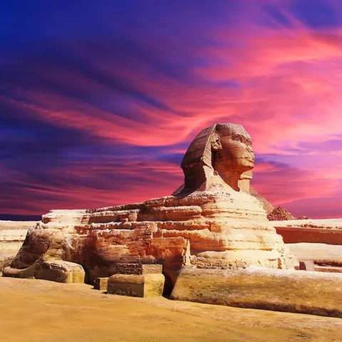 پوستر کاغذ  دیواری مصر باستان