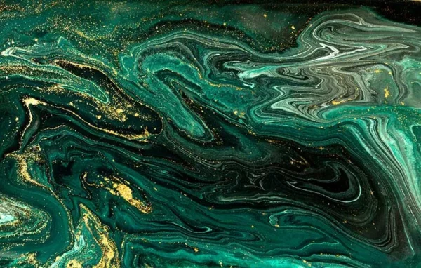 بوم نقاشی طرح سنگ یشمی - Image 2