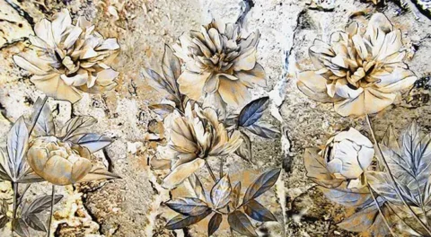 پوستر دیواری نقاشی رنگ و روغن