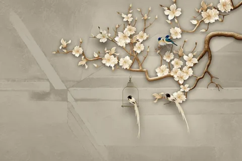 پوستر سه بعدی پرستوها