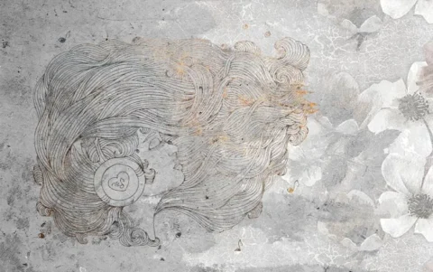 پوستر دیواری هنری پتینه