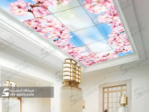 آسمان مجازی طرح شکوفه های زیبا - Image 2